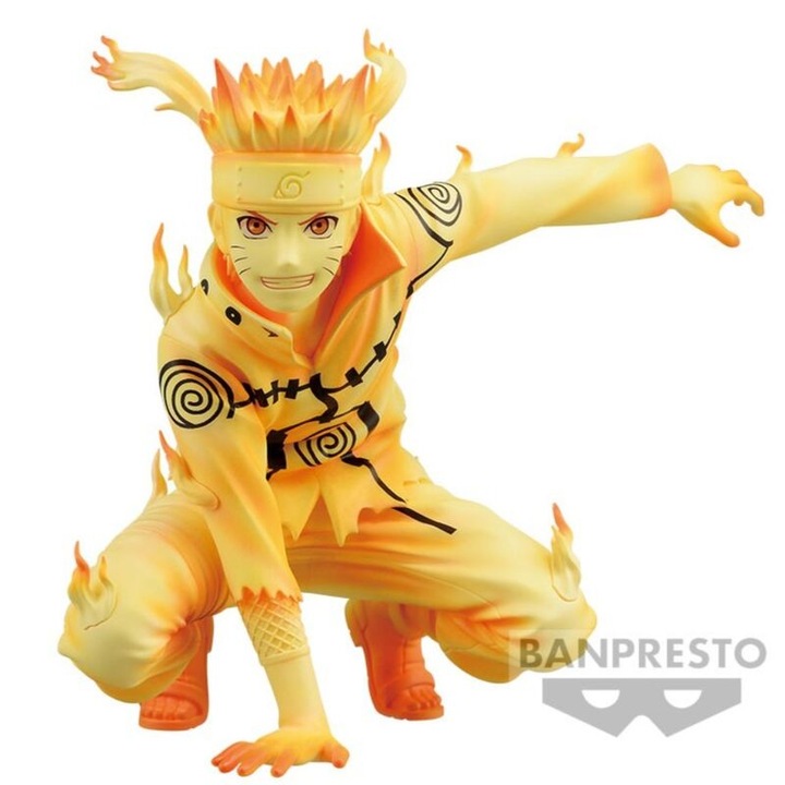 Figurina Naruto Uzumaki, Banpresto, 9cm, + 15 ani