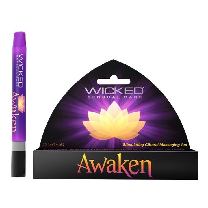 Гелообразен клиторен стимулант Awaken, Wicked Sensual Care, 8,6 мл, Tonga