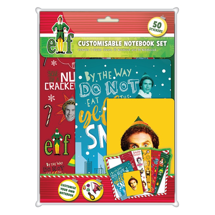 Set caiete personalizabile Blue Sky, Model Elf