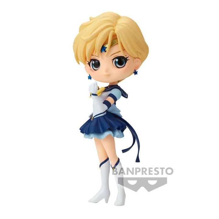 Figurina Banpresto Pretty Guardian Sailor Moon Cosmos, Eternal Sailor Uranus ver.B, 14cm, pentru varsta 15+ ani