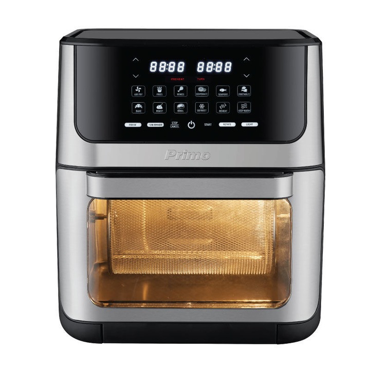 Friteuza profesionala cu aer cald TurboTronic TT-AF4, 1400W, 5 litri, termostat reglabil 65 - 200°, temporizator, fara ulei