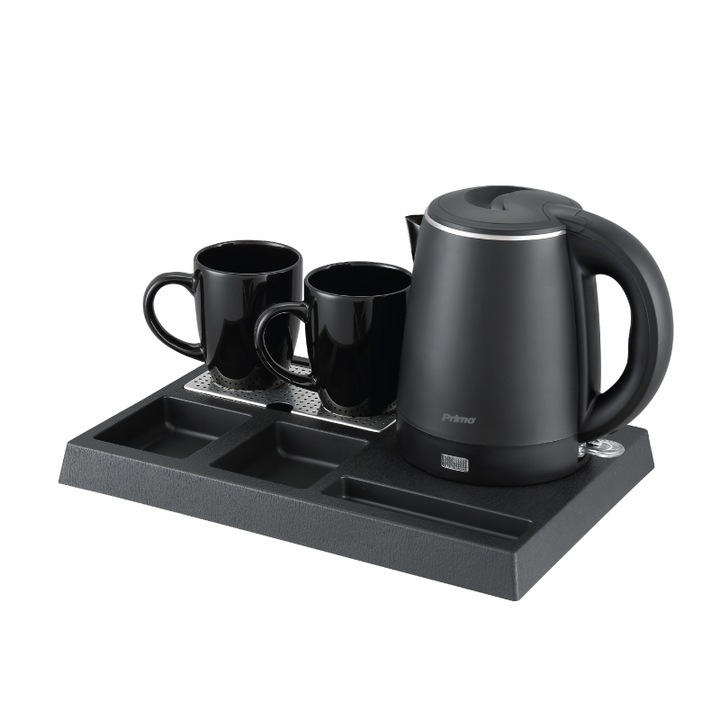 Fierbator din Otel Inoxidabil Esperanza, Putere 2200 W, Capacitate 1,8 L, Alimentare 220 - 240 V, Design Ergonomic, Gri