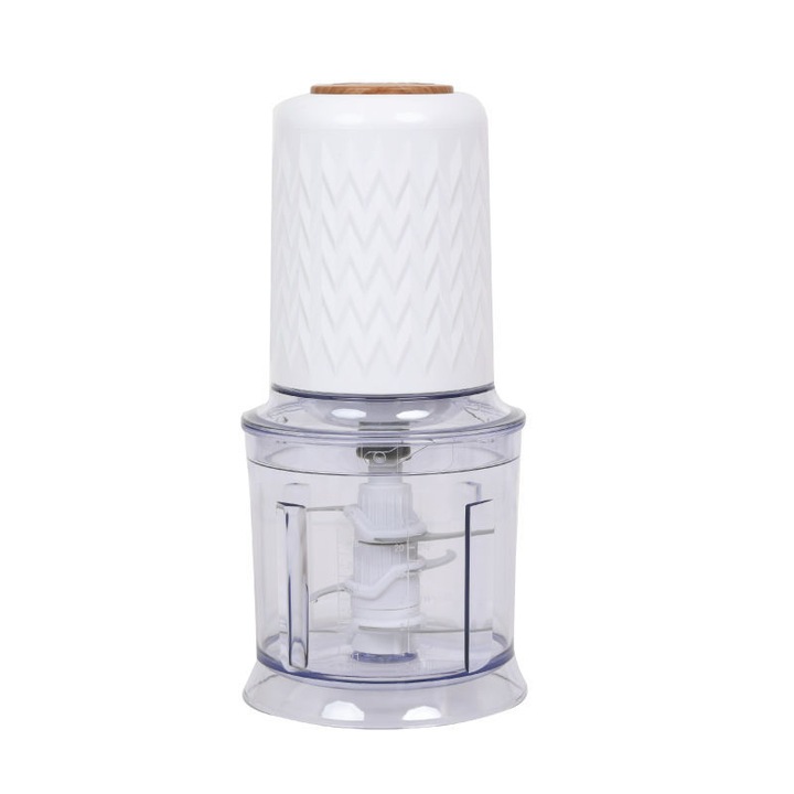 Mini Blender Electric, Ourea, 80W, 20.000 RPM, 1300 MA, portabil, multifunctional, Auto-curatare, Autonomie Mare, Capacitate 500ml, 6 Lame 3D, acumulator, Roz