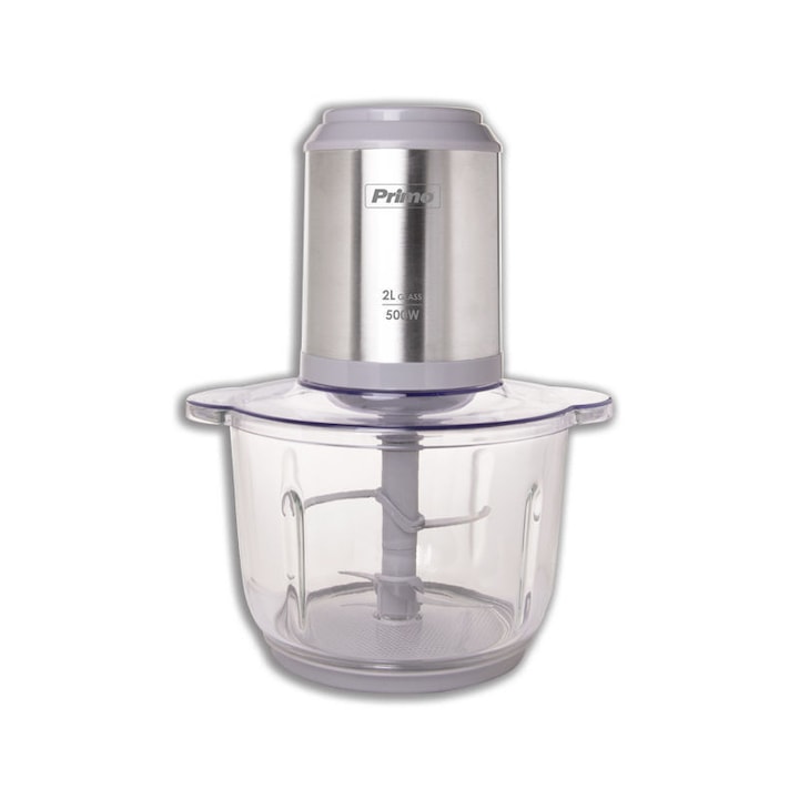 Blender crem cu design Retro, 1.5L, 500W, motor puternic din cupru, vas din sticla si lame din inox, 2 viteze + functie Turbo Impuls