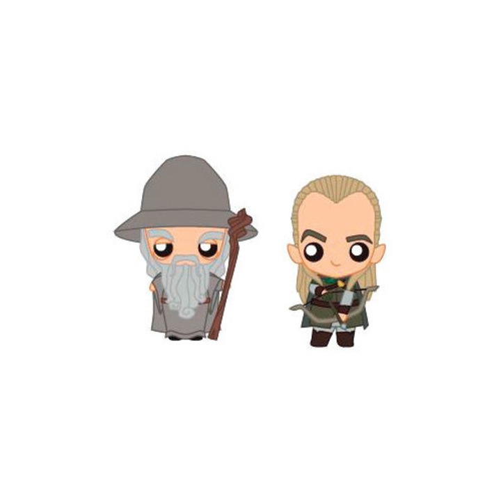 Set figurine The Lord of the Rings, Gandalf & Legolas, SD TOYS