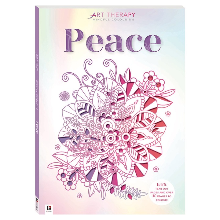 Art Therapy Mindful Colouring: Peace, Curious Universe, 2023