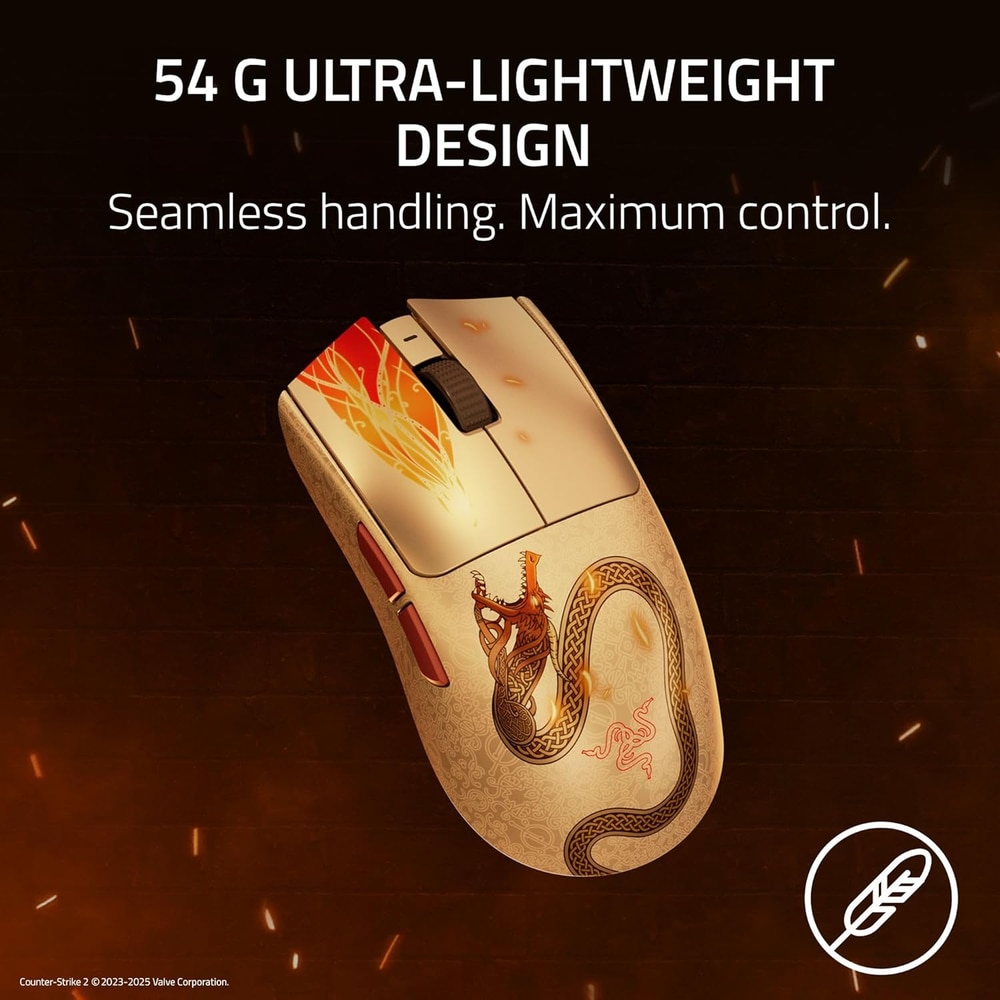 Mouse Gaming Wireless Razer Viper V3 Pro Counter Strike 2 Edition