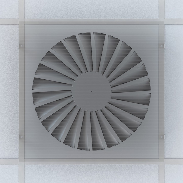 Fan Deflector Rings Deflector AirFlowDefender pentru aparat de aer conditionat central Fan ...