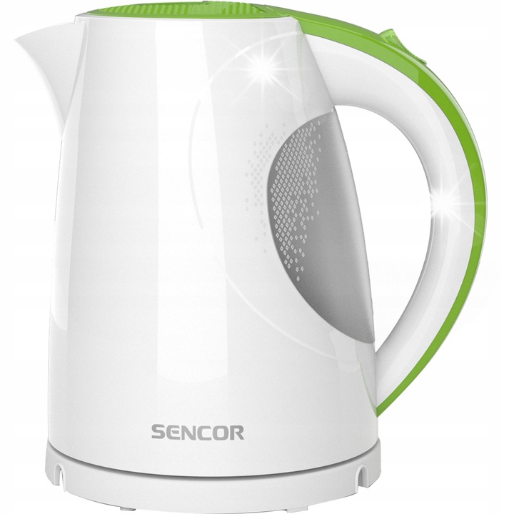 Fierbator electric Sencor SWK 1812BL 1,8L 2000W alb-albastru, capacitate mare, design modern
