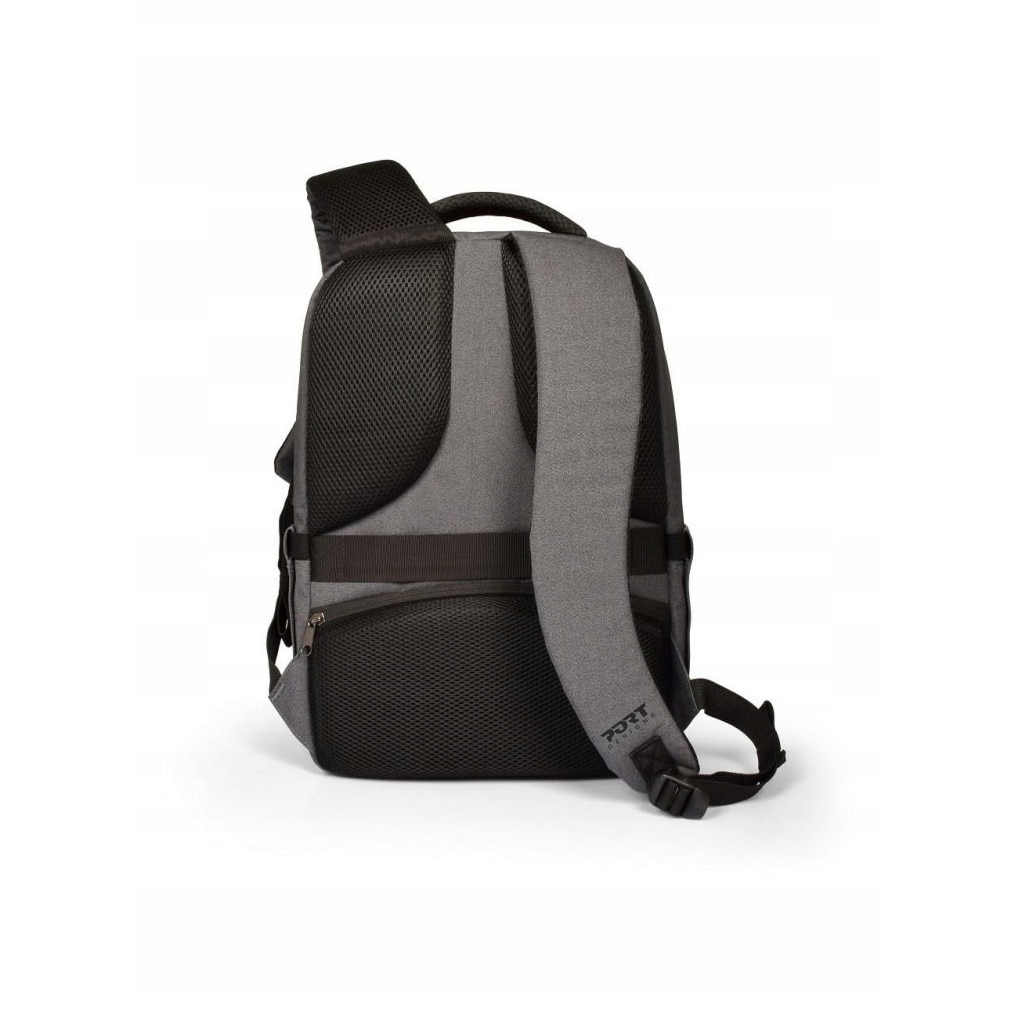 Rucsac laptop Port Designs Boston gri 13-14", 18l, 31x23x49cm