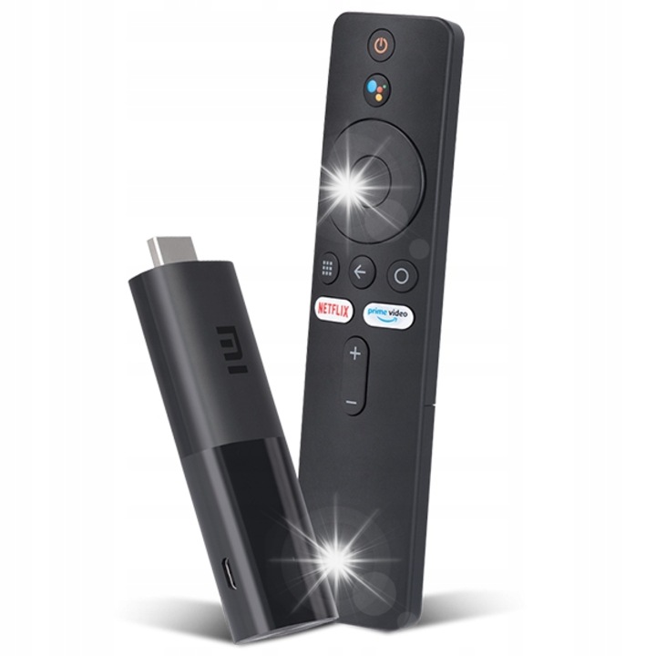 Xiaomi Mi TV Stick multimédia csatlakozó, 8 GB, Full HD, Wi-Fi, Bluetooth, fekete