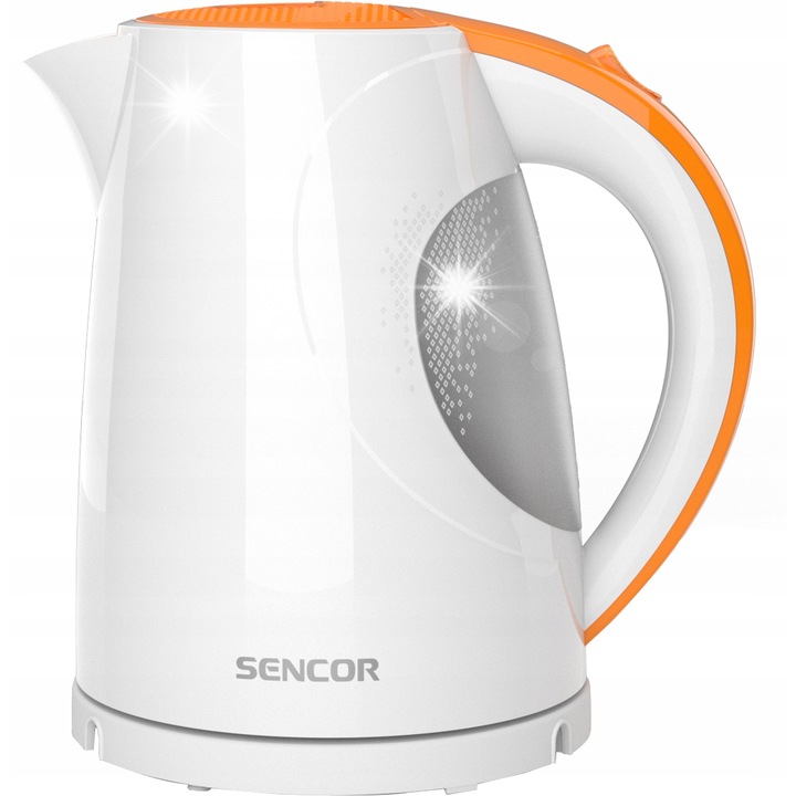 Fierbator electric Sencor SWK 1028RS 1L 2200W roz pink, capacitate 1L, baza 360°