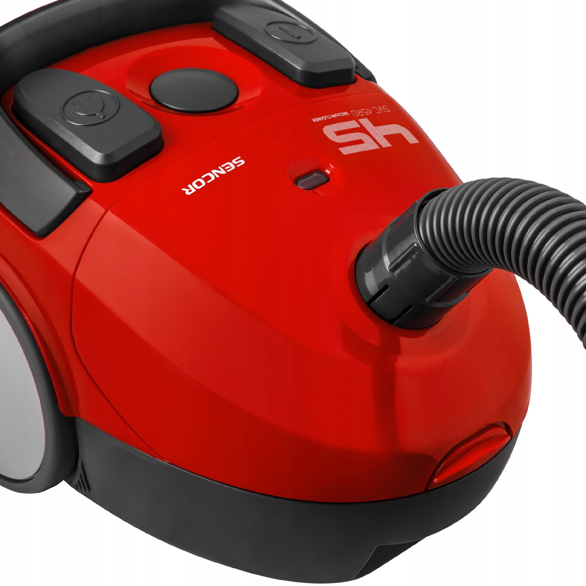 Aspirator cu sac Sencor SVC 45RD-EUE3 rosu 850W 1,5L HEPA 34,5x25,5x21cm