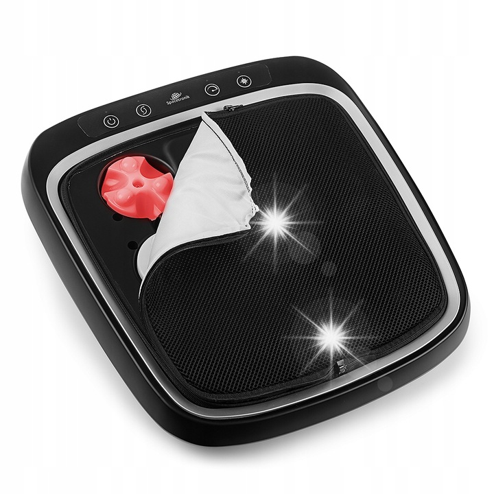 Електрически масажор за крака Spacetronik SPE-M01, 6 масажни глави, функция за отопление, 35,5x38x8,5см