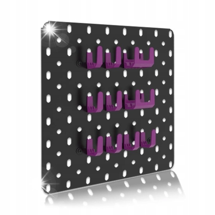 TV állvány, Spacetronik, kábelrendezés, minimalista design, fekete, 75x75cm