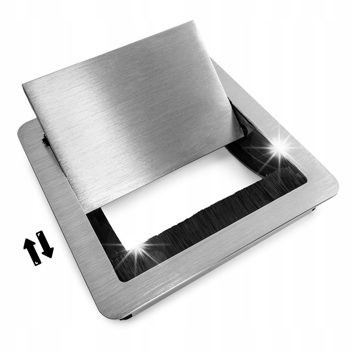 Кабелен канал Spacetronik SPS-G03S, алуминий, 15x15см, сребрист