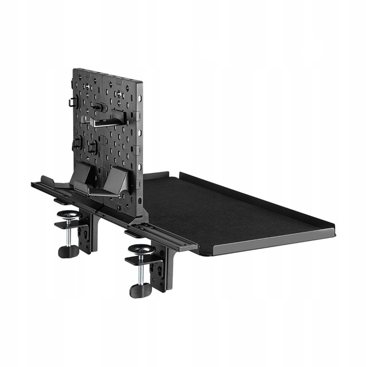 Spacetronik íróasztal polc, perforált táblás készlet, 20kg teherbírás, 610x443x395mm