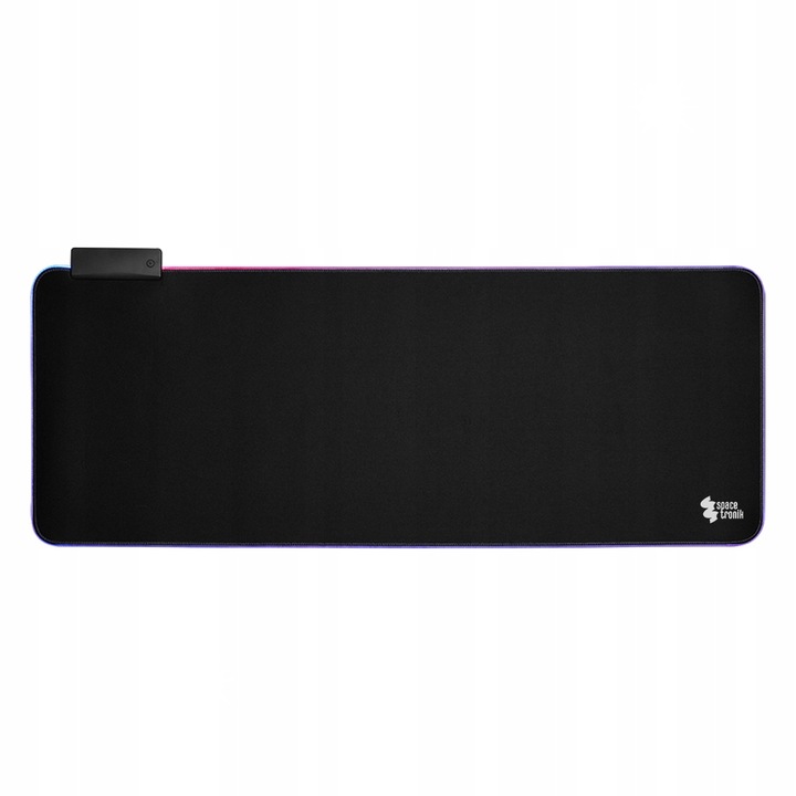 Spacetronik RGB egérpad USB hubbal, 80x30cm