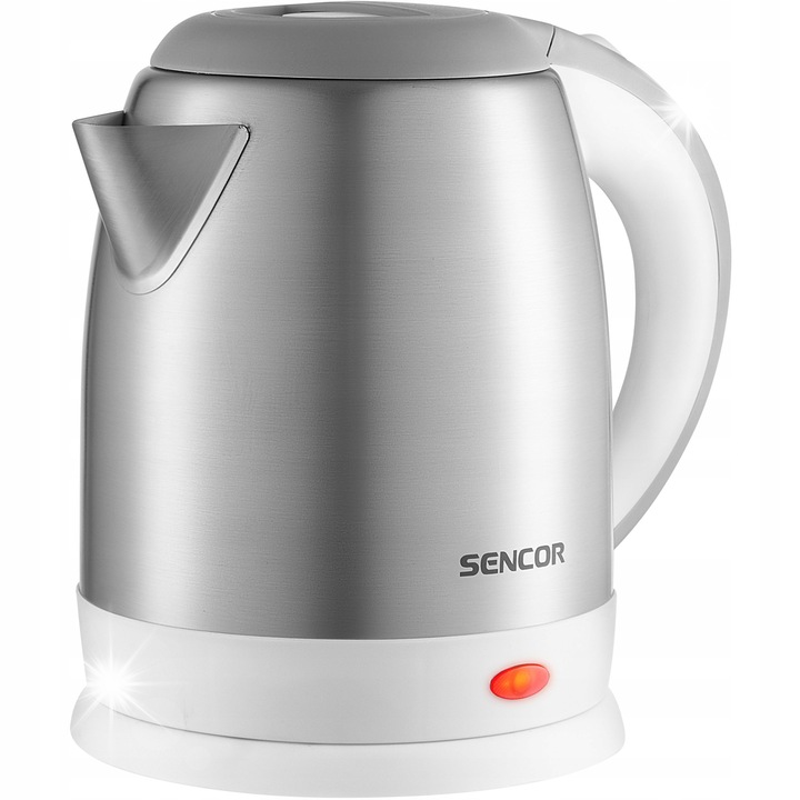 Fierbator electric Sencor SWK 1704RD 1,7L 2200W rosu, design modern, fara BPA