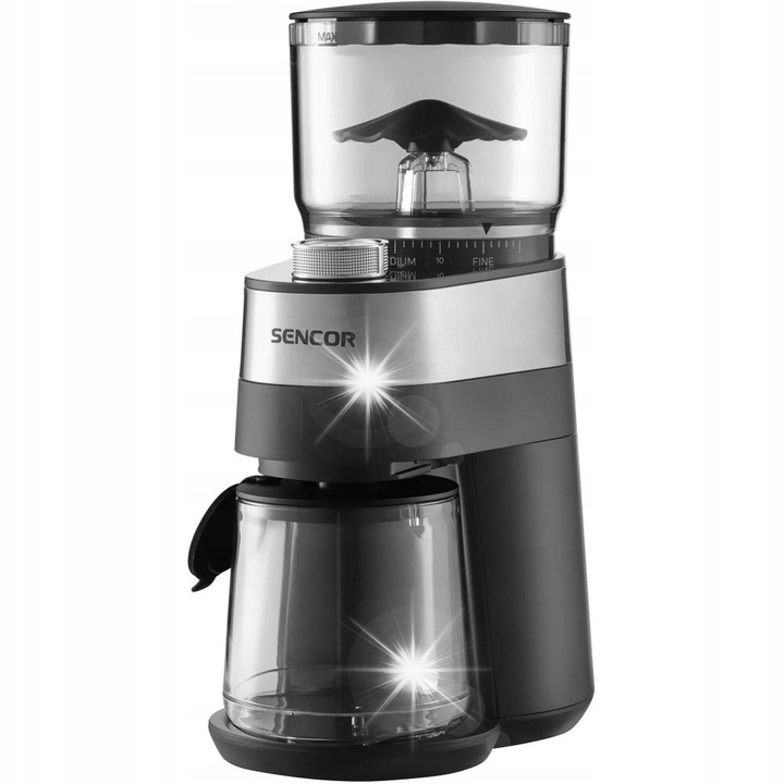 Електрическа мелничка Sencor, 140W, с каменни ножове, за кафе
