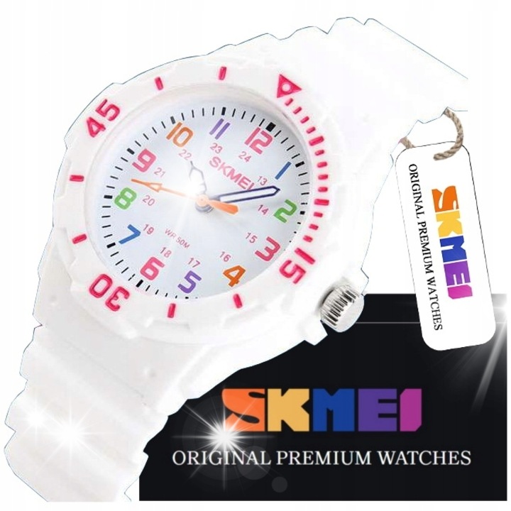 Детски часовник Skmei KIDS WATCH, 7 цвята, японски механизъм, силиконова каишка