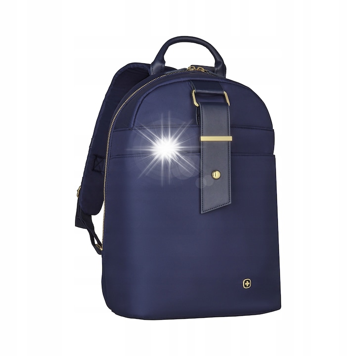 13 hüvelykes laptop hátizsák, Wenger Alexa, 17x28x39cm, 11l, kék