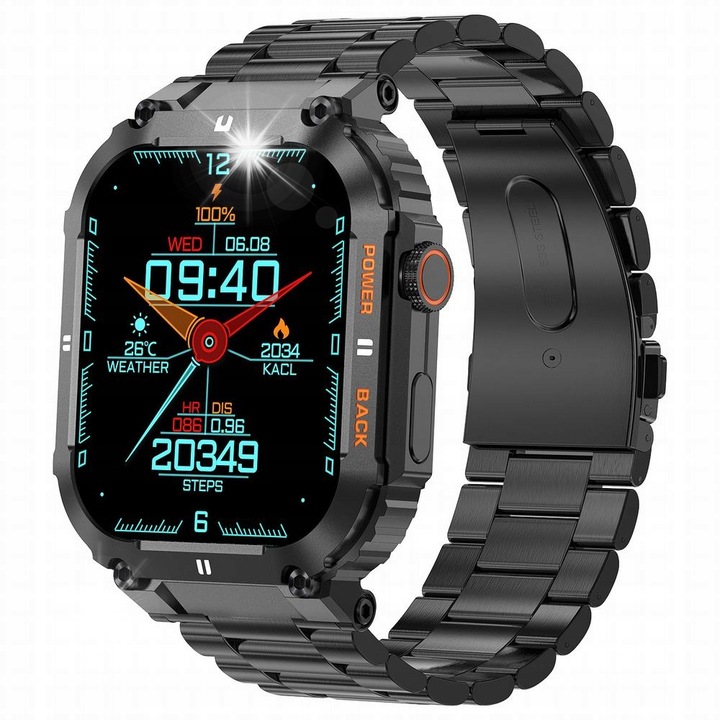 Smartwatch myPhone Watch Tool, 2" display, IP67, verde