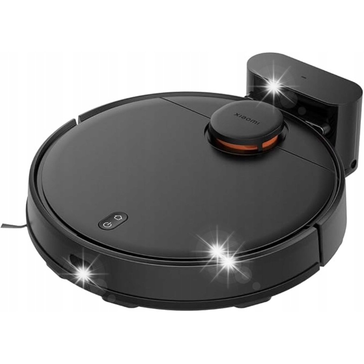 Робот прахосмукачка Xiaomi T12, 2 в 1, черна, 350x94,5 мм