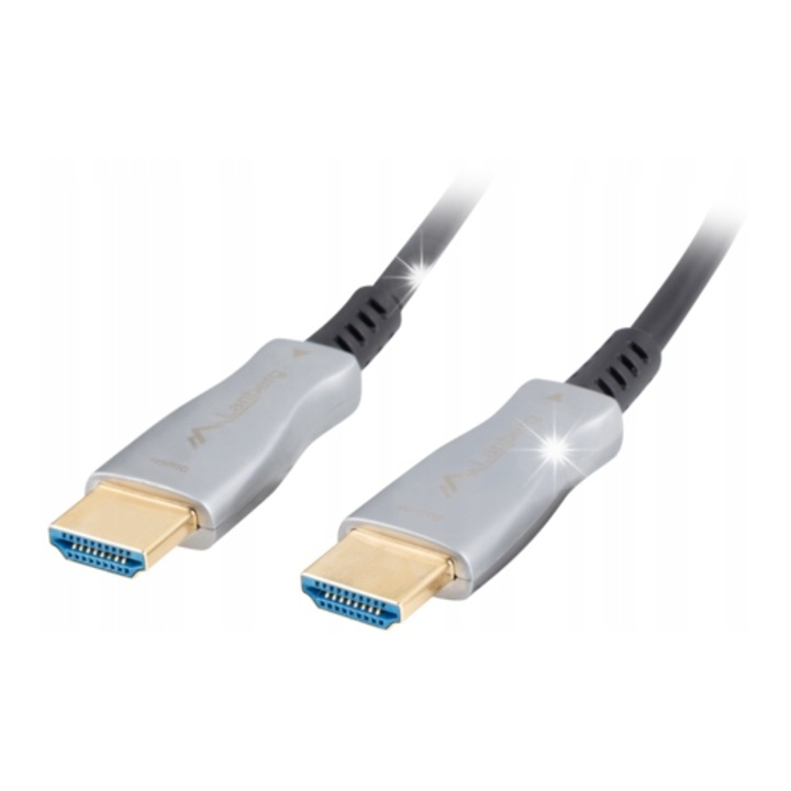 HDMI кабел 10м Lanberg v2.0, 4K UHD, черен