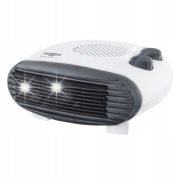 Rexxer hőlégfúvó, 2000 W, fehér, 3 teljesítményfokozat, kompakt