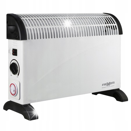 Convector electric Rexxer 2000 W, timer, termostat, alb - eMAG.ro