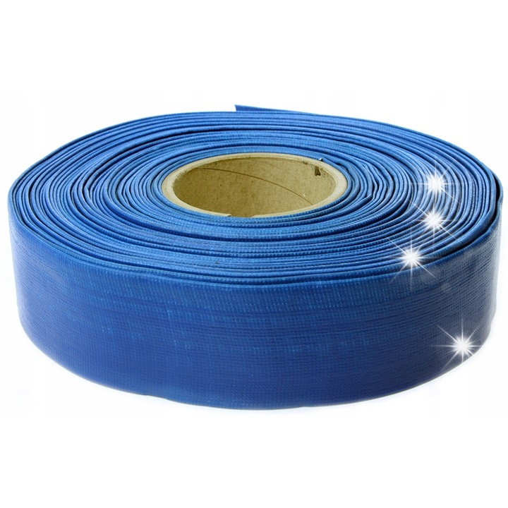 Маркуч за вода Mar-Pol, 50м, 2", устойчив на температури, за електрически и бензинови помпи