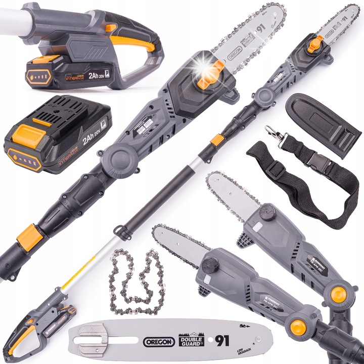 Elektromos láncfűrész, Powermat, PM-APW-20C, 4 dőlésszög, 20 cm, 172x240cm