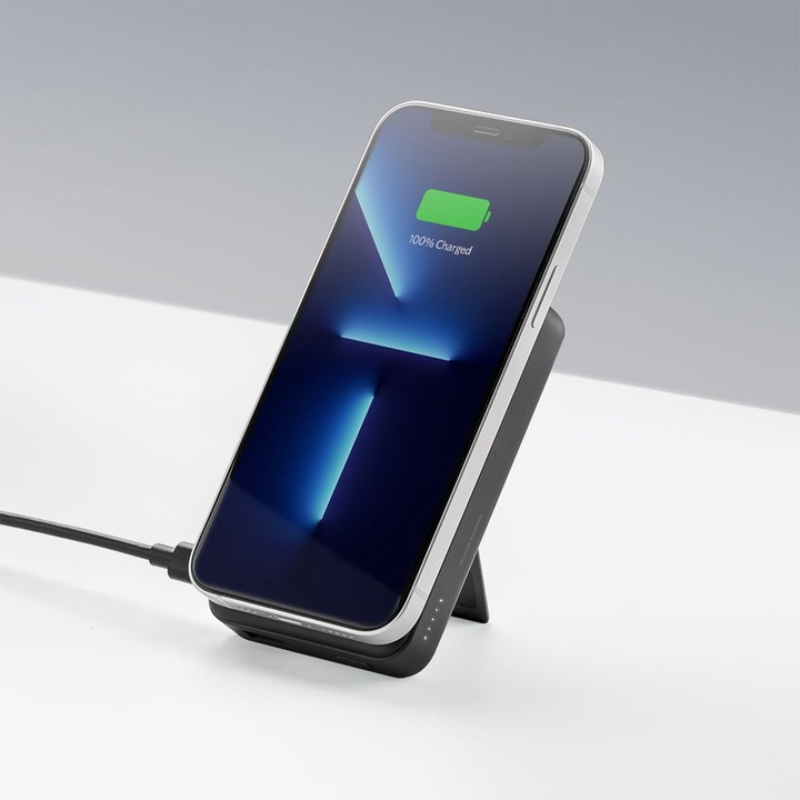 Powerbank Anker 633 Mag-Go 10000mAh, 20W, negru, 66,5x107x18,1mm