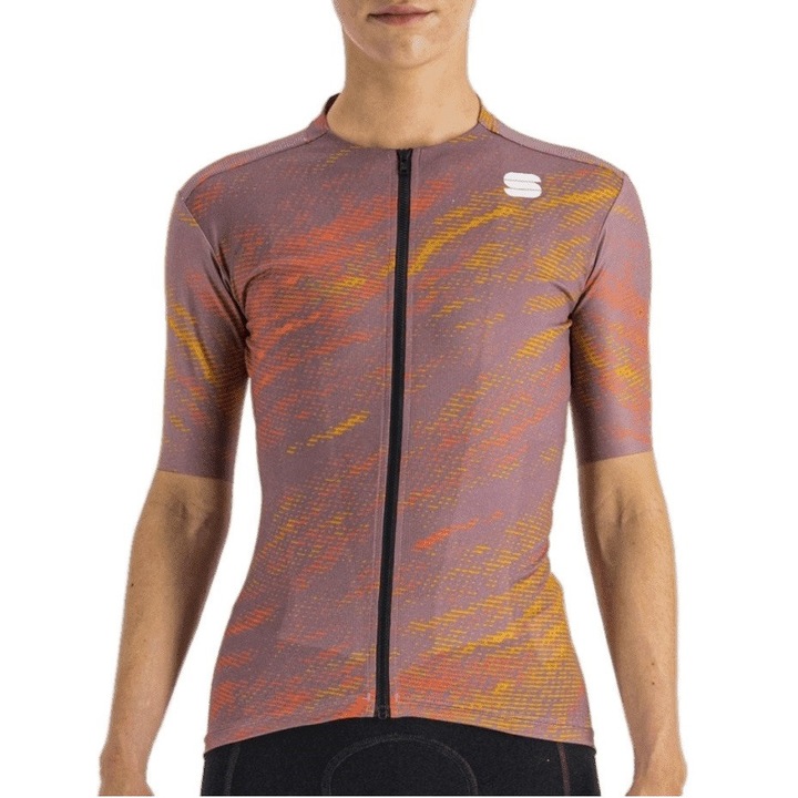 Tricou ciclism dama Sportful Cliff Supergiara, Lila