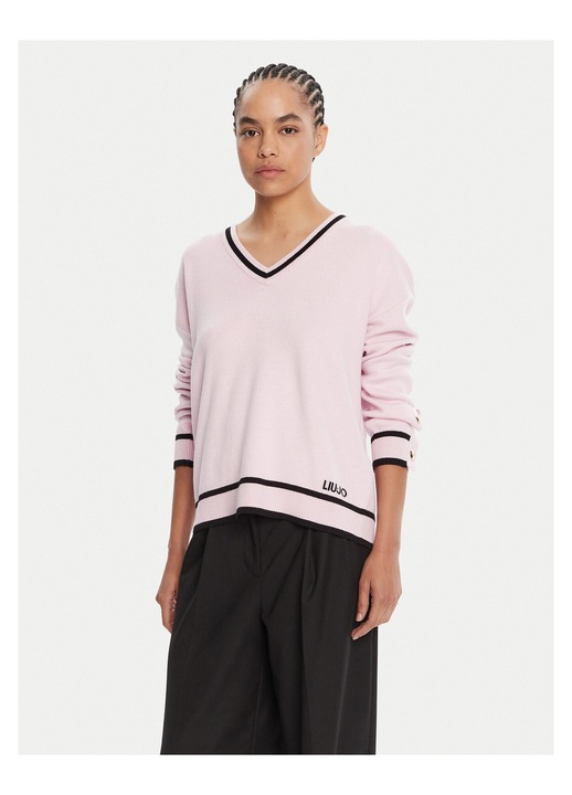 Pulover dama, Liu Jo, viscoza, roz, M INTL