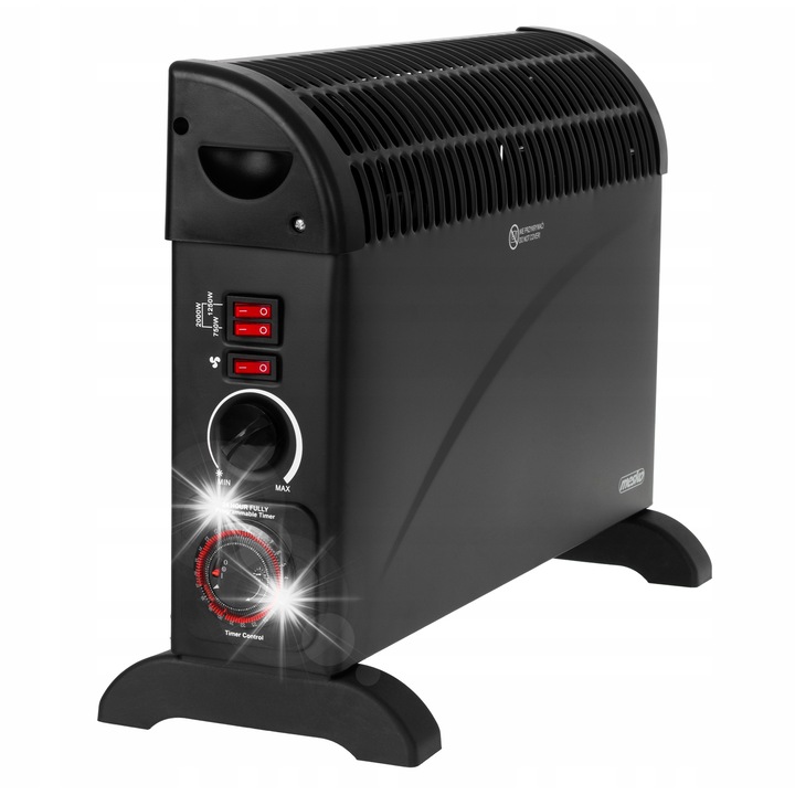 Електрически конвектор Mesko, 2000W, таймер 24ч, Турбо, 53,5x20x38,5см