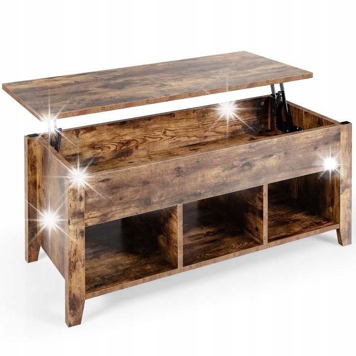 Комплект 2 шезлонга, Costway, PE ратан, кафяв цвят, размери 68x59x113см