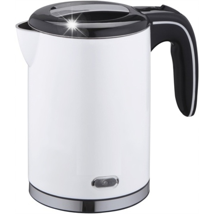 Fierbator electric Camry, 1,2L, inox, 1370-1630W, automatizare, 21x21x15,5cm