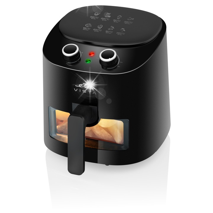 ETA Vista olajsütő, 4,3L, 160-220C, 30 perces időzítő, fehér, 26,8x34x26cm