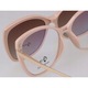 Ochelari calculator dama, Stylion, Plastic/Metal, UV400, Roz