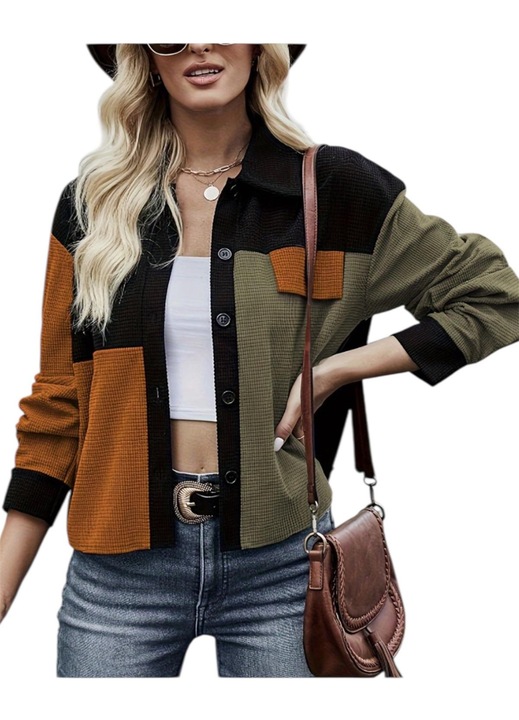 Cardigan dama, casual, cu nasturi, cu maneca lunga, toamna-iarna, XS