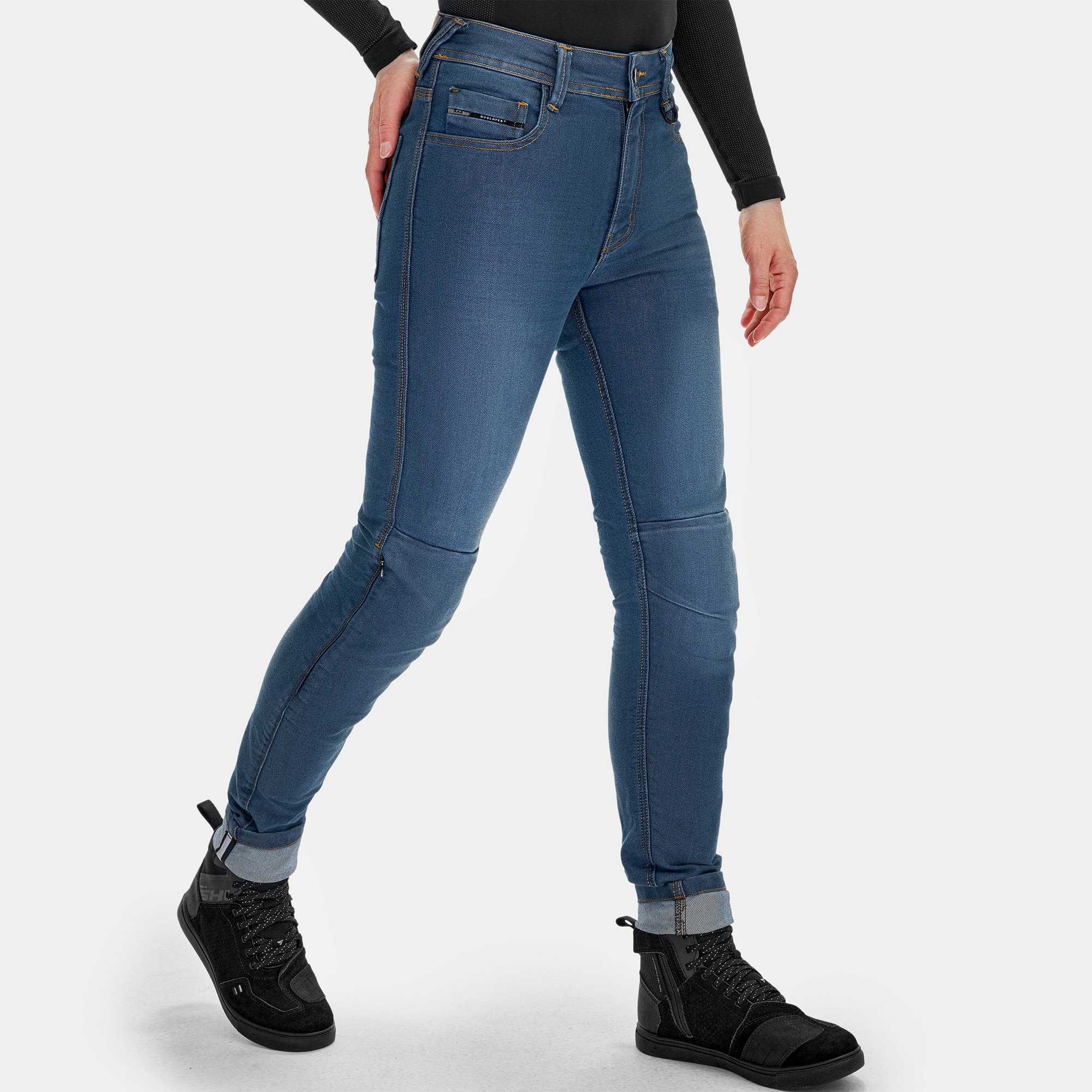 Costum moto pentru femei, Shima, 40, Multicolor - eMAG.ro