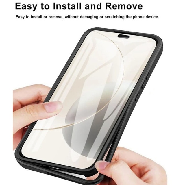 Husa Upzz® ColorVerse 360 + Screen Protector Compatibila Cu Honor X5c Plus - Blue