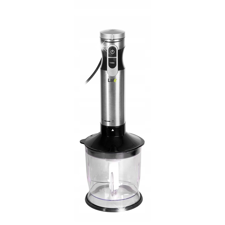 Пасатор Lafe BZL001 1000 W, 2 скорости, комплект с приставка за пасиране, контейнер 0.7л, чопър 0.5л, кухненски робот 1.5л
