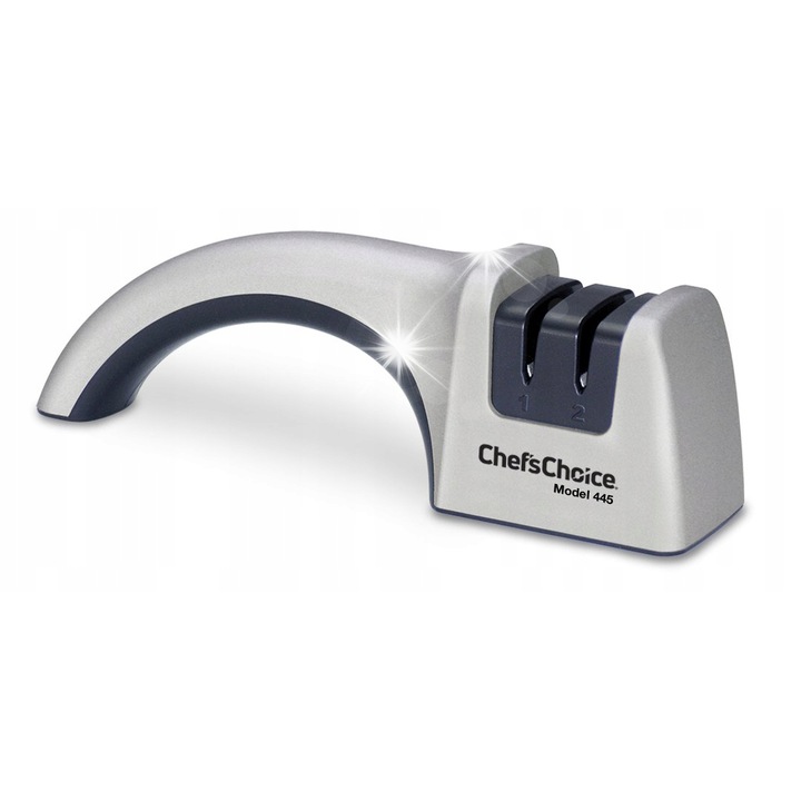 Острилка за ножове Chef's Choice Модел 445, 2 етапа, черно/сиво, 100% диамантени абразивни материали