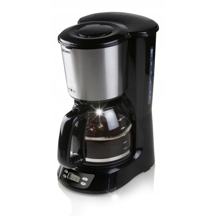 Cafetiera CASO Coffee Taste & Style, 1,5L, 12 cani, inox, 900W, cu functie de temporizare