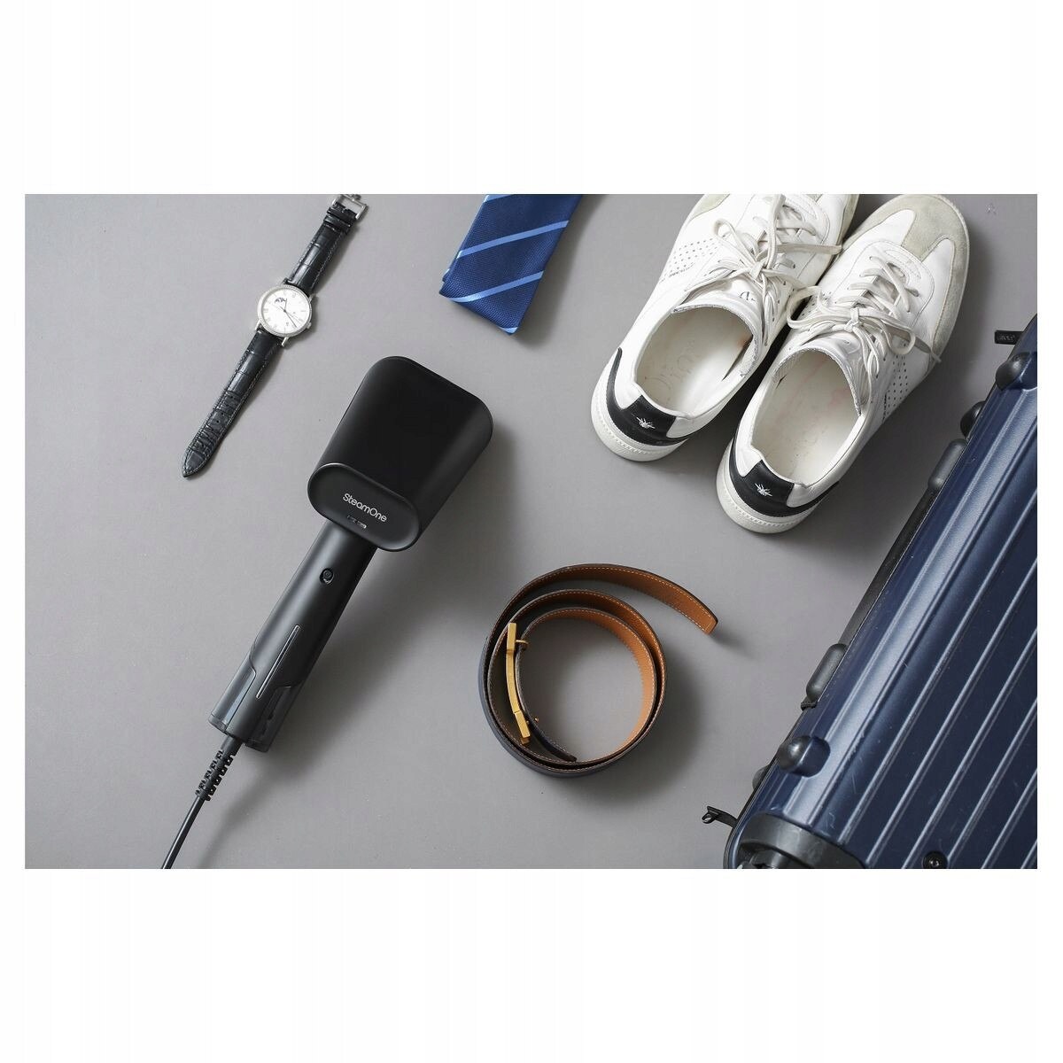 Parownica SteamOne EUDTC75B, 1600W, 0,075l, abur continuu 25g/min, neagra, 363x134x183mm