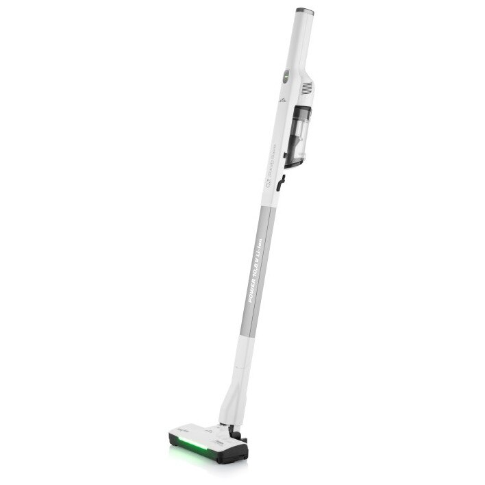 Aspirator vertical fara fir 2 in 1 ETA Handy Home 5428 90000, Li-Ion 10.8 V, Motor BLDC 120W, Filtru HEPA, LED, Autonomie 25 min, Alb