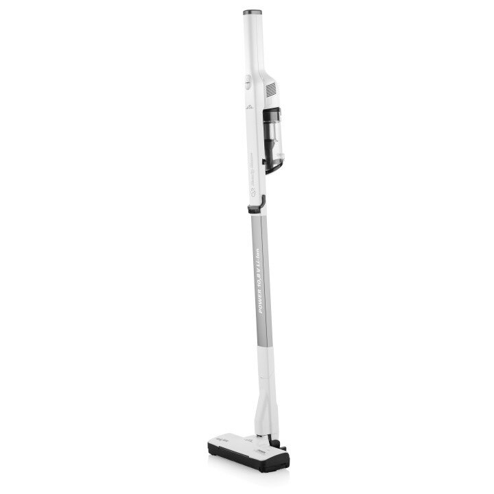 Aspirator vertical fara fir 2 in 1 ETA Handy Home 5428 90000, Li-Ion 10.8 V, Motor BLDC 120W, Filtru HEPA, LED, Autonomie 25 min, Alb